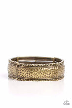 Load image into Gallery viewer, Paparazzi Bracelet - Textile Tenor - Brass
