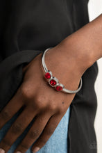 Load image into Gallery viewer, Paparazzi Bracelet - Royal Demands - Red

