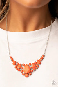 Paparazzi Necklace - Bali Ballroom - Orange