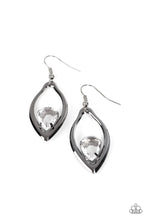 Load image into Gallery viewer, Paparazzi Earring - Beautifully Bejeweled - Black
