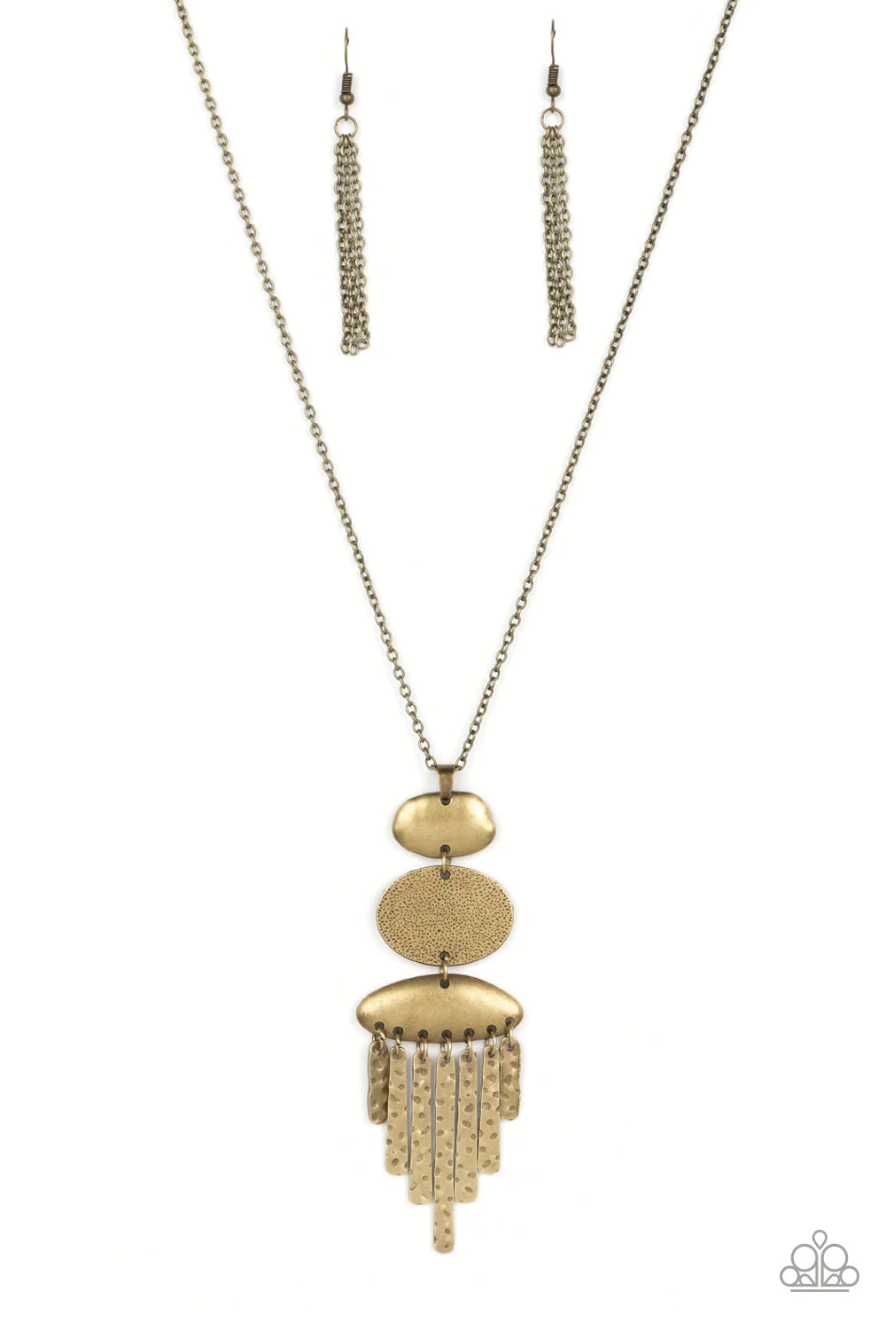 Paparazzi Necklace - After the ARTIFACT - Brass