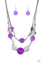 Load image into Gallery viewer, Paparazzi Necklace - Barefoot Beaches - Purple
