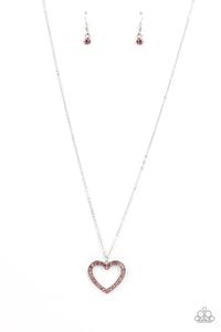 Paparazzi Necklace - Dainty Darling - Pink
