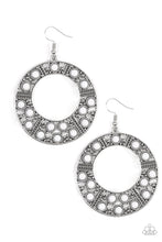 Load image into Gallery viewer, Paparazzi Earring - San Diego Samba - White
