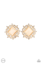 Load image into Gallery viewer, Paparazzi Earring - Get Rich Quick Gold Clip-On Earrings
