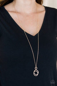 Paparazzi Necklace - Timeless Trio - Gold