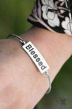 Load image into Gallery viewer, Paparazzi Bracelet - Blessed - Silver

