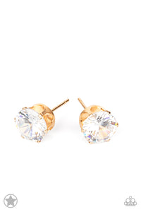 Paparazzi Earring -Just In TIMELESS - Gold