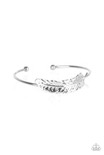 Load image into Gallery viewer, Paparazzi Bracelet - How Do You Like This FEATHER? - Silver
