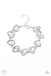 Paparazzi Bracelet - Free REIN - White