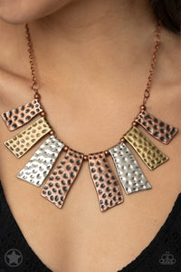 Paparazzi Necklace - A Fan of the Tribe
