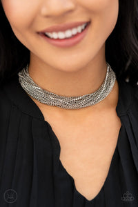 Paparazzi Necklace - Catch You LAYER! - White