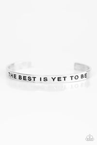 Paparazzi Bracelet - The Best Is Yet To Be - Silver