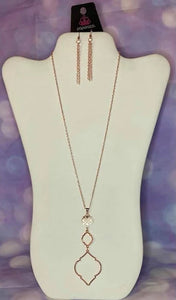 Paparazzi Necklace - Marrakesh Mystery - Copper