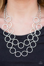 Load image into Gallery viewer, Paparazzi Necklace - BLING The Alarm - Silver
