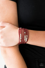 Load image into Gallery viewer, Paparazzi Bracelet - Back To BACKPACKER - Red
