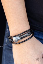 Load image into Gallery viewer, Paparazzi Bracelet - Lead Guitar - Black
