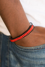 Load image into Gallery viewer, Paparazzi Bracelet - Trail Tracker - Red
