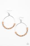 Load image into Gallery viewer, Paparazzi Earring - Stone Spa - Brown
