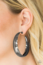 Load image into Gallery viewer, Paparazzi Earring - Gypsy Goals - Black
