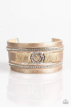 Load image into Gallery viewer, Paparazzi Bracelet - It Takes Heart - Brown
