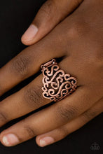 Load image into Gallery viewer, Paparazzi Ring - Dizzy Demure - Copper
