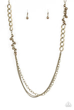 Load image into Gallery viewer, Paparazzi Necklace - Mega Megacity - Brass
