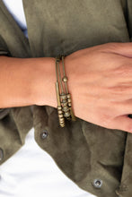 Load image into Gallery viewer, Paparazzi Bracelet - Industrial Instincts - Brass
