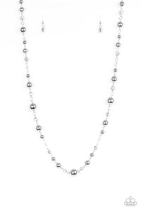 Paparazzi Necklace - Modernly Majestic - Silver