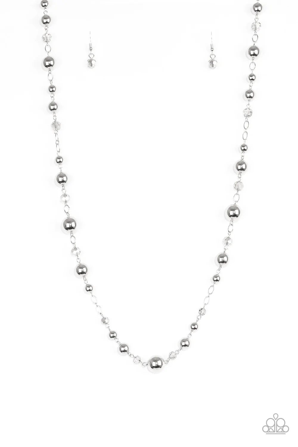 Paparazzi Necklace - Modernly Majestic - Silver