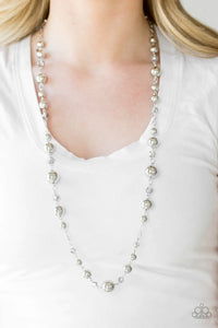 Paparazzi Necklace - Modernly Majestic - Silver