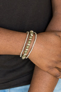 Paparazzi Bracelet - Epic Escape - Green