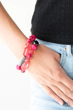 Load image into Gallery viewer, Paparazzi Bracelet - Rockin&#39; Rock Candy - Pink
