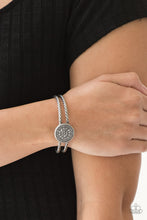 Load image into Gallery viewer, Paparazzi Bracelet  Definitely Dazzling - Silver
