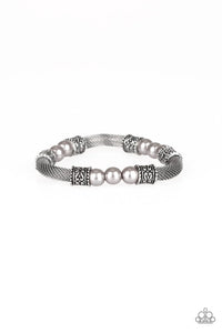 Paparazzi Bracelet - Talk Some SENSEI - Silver