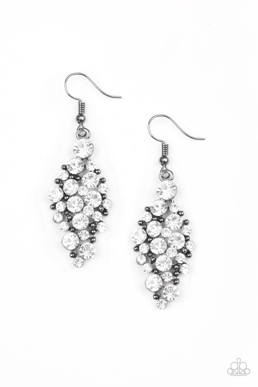 Paparazzi Earring - Cosmically Chic - Black