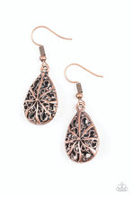Load image into Gallery viewer, Paparazzi Earring -Western Wisteria - Copper
