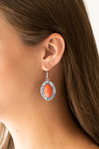 Paparazzi Earring - Aztec Horizons - Orange