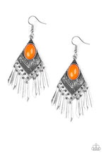 Load image into Gallery viewer, Paparazzi Earring - Mostly Monte-ZUMBA - Orange
