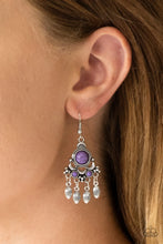 Load image into Gallery viewer, Paparazzi Earring - No Place Like HOMESTEAD - Purple
