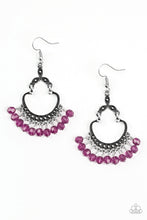 Load image into Gallery viewer, Paparazzi Earring - Babe Alert - Purple
