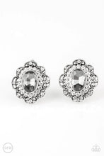 Load image into Gallery viewer, Paparazzi Earring - Dine and Dapper - Silver Clip-On
