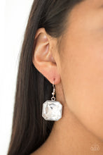 Load image into Gallery viewer, Paparazzi Earring - Me, Myself, and IDOL - White
