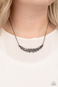 Paparazzi Necklace - Whatever Floats Your YACHT - Black