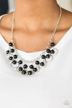 Load image into Gallery viewer, Paparazzi Necklace - Really Rococo - Black
