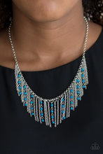 Load image into Gallery viewer, Paparazzi Necklace - Harlem Hideaway - Blue
