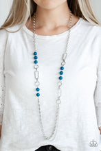 Load image into Gallery viewer, Paparazzi Necklace - CACHE Me Out - Blue
