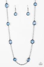 Load image into Gallery viewer, Paparazzi Necklace - Glassy Glamorous - Blue
