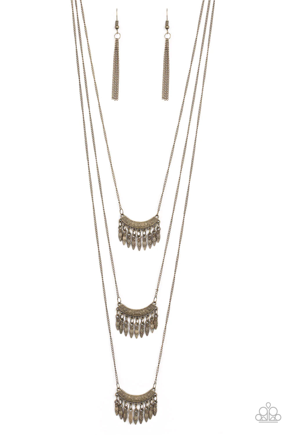 Paparazzi Necklace - Seasonal Charm - Brass