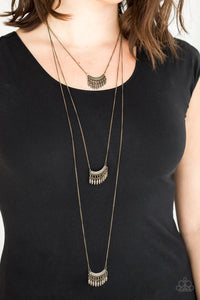 Paparazzi Necklace - Seasonal Charm - Brass